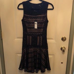 Beautiful BCBG mesh dress.  NWT
